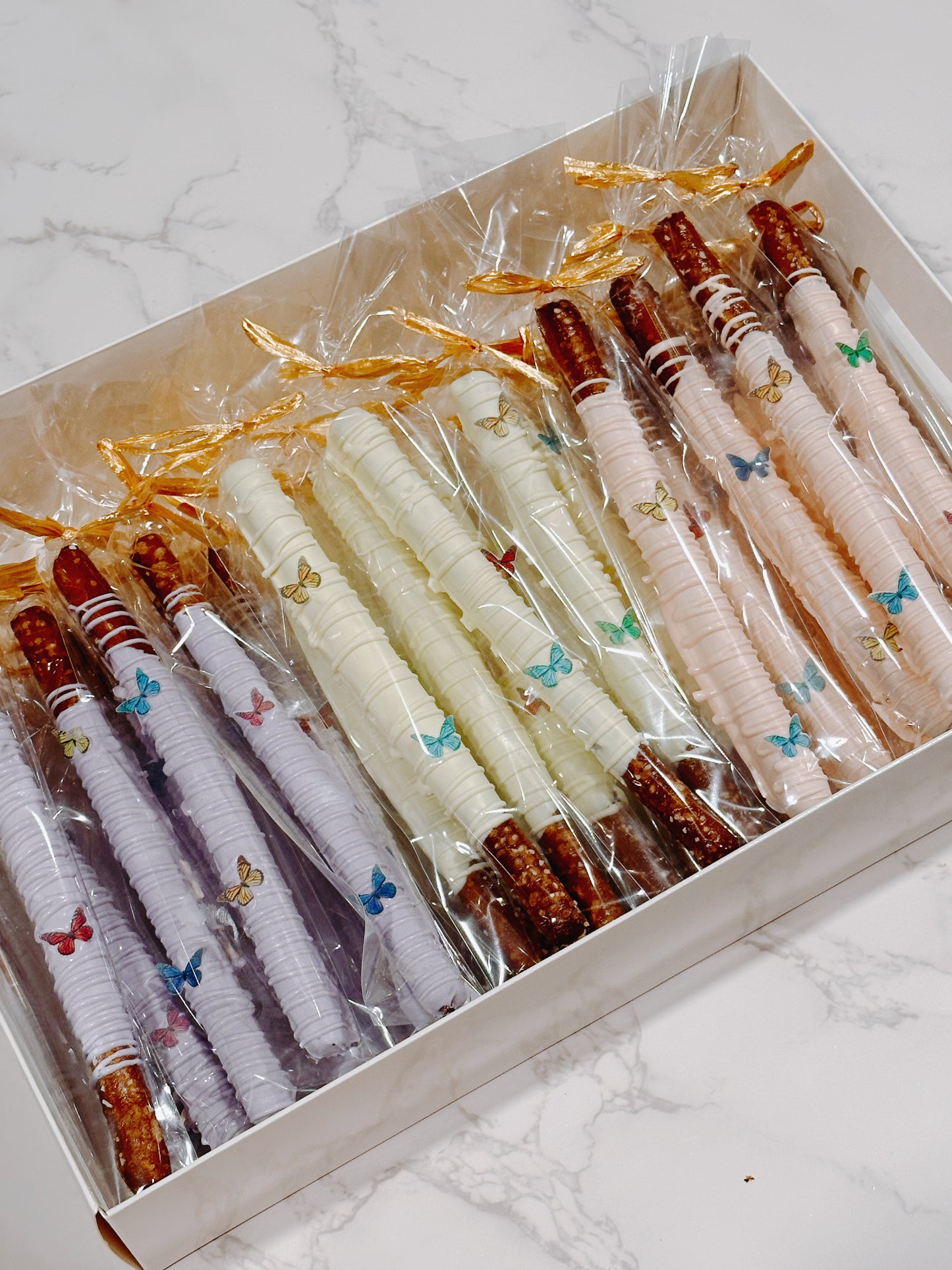 Chocolate Covered Pretzel Rods